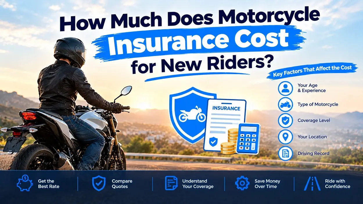 How Much Does Motorcycle Insurance Cost for New Riders?