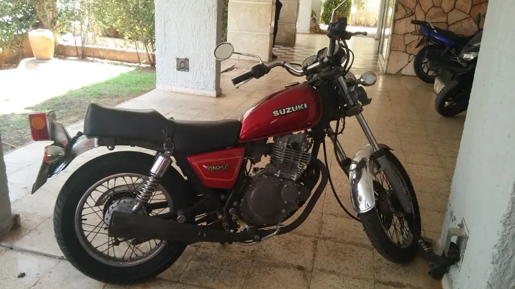 my first motorcycle Suzuki GN 250